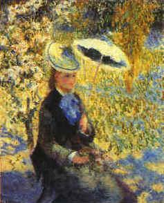 Pierre Renoir Umbrellas Spain oil painting art